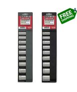 Craftsman 34558 18-Piece Deep Socket Set Standard SAE and Metric 3/8" dr... - $32.25