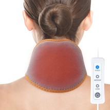 Usb Neck Heating Pad For Car Travel Heated Neck Wraps Pain Relief Warm Hot - $39.99