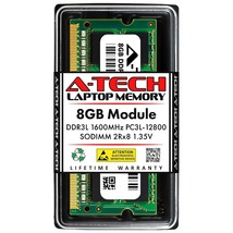 A-Tech 8GB Ram Replacement For Kingston KVR16LS11/8 | DDR3/DDR3L 1600MHz PC3L-12 - £28.52 GBP