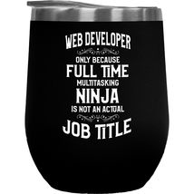 Web Developer Coffee &amp; Tea Gift Mug for IT, Designer, Coder &amp; Programmer - 12oz  - £22.08 GBP