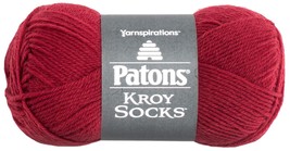 Spinrite Patons Kroy Socks Yarn Red 1 Pack of 12 Skein - $135.99