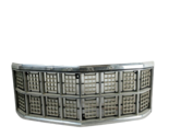 Ford D6CB8150 1976-1979 Torino Elite Silver Plastic Front Grille with Le... - $269.99