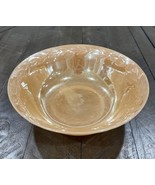 Fire King Peach Luster Ware Laurel Leaf Serving Bowl 8” Vegetable - $14.84