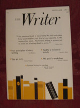 THE WRITER magazine September 1968 Borden Deal Eric Malpass Martin L. Klein - £6.88 GBP
