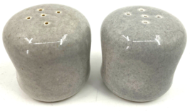 Russel Wright Salt and Pepper shakers. Gray Mid-Century Modern Steubenvi... - £11.64 GBP