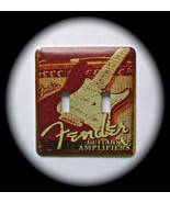 Fender Guitar Double Toggle Metal Switch Plate Rock&amp;Roll  - £7.30 GBP