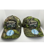 Mossy Oak Hat Cap Snap Back OC Hunting Camouflage Patch One Size Mesh - $12.82