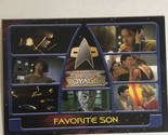 Star Trek Voyager Season 3 Trading Card #66 Favorite Son - £1.55 GBP