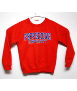 MV Sport Pepperdine University Unisex Adult Orange Sweatshirt Size Small - £15.60 GBP