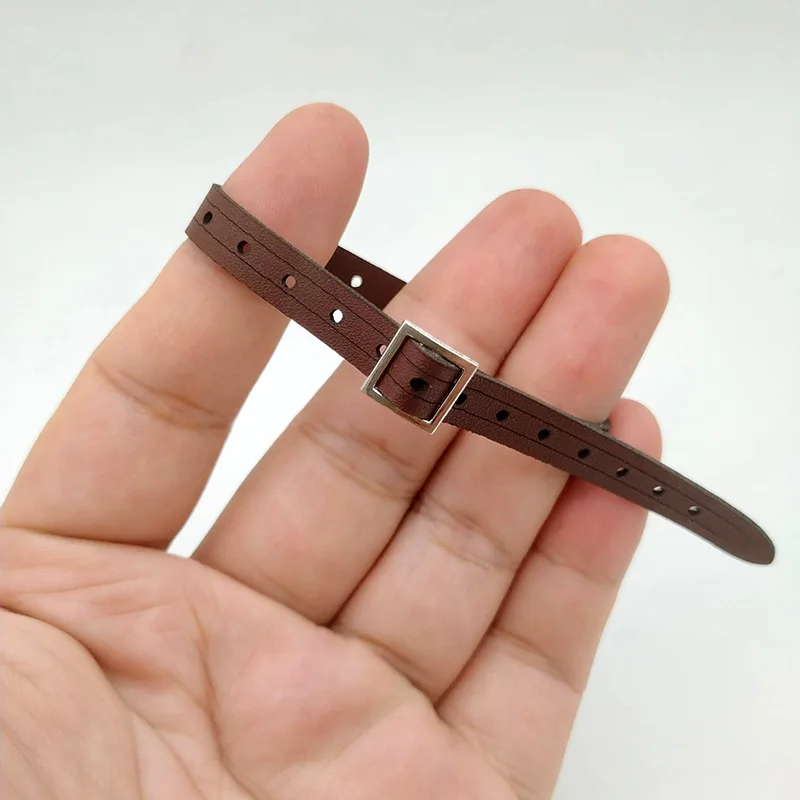 1 6 scale brown leather belt as044 parts model for 12in male soldier action figure toys thumb200