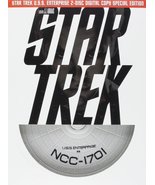 2009 STAR TREK DVD 2- Disc Set w/ Enterprise Disc Holder NEW AND SEALED - £23.60 GBP