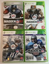 Microsoft Xbox 360 4 Madden Game Bundle : Madden 25, 13, 12, 07 - £7.83 GBP