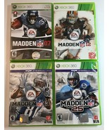 Microsoft Xbox 360 4 Madden Game Bundle : Madden 25, 13, 12, 07 - £7.86 GBP