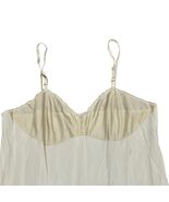 Vanity Fair NWOT 40SS Vintage Full Slipdress Lace Trim Beige - €18,12 EUR