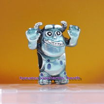 2022 Summer Release Sterling Silver Disney Pixar Sulley Charm With Enamel  - £13.82 GBP
