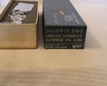 HO Scale United Models, Brass Baldwin 2-6-2 Locomotive Oregon Lumber Co. #105 - $720.00