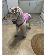 Disney Princess Playdate Maximus Horse Ride My Pony 32&quot; Rapunzel Tangled... - $138.50 CAD