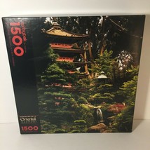  Vintage 1500 Piece Springbok Puzzle "Oriental Harmony"  from 1989 Hallmark - $18.69