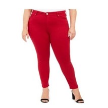 Celebrity Pink Womens Plus 16 Red Mark High Rise Jeans NWT CS64 - £19.34 GBP
