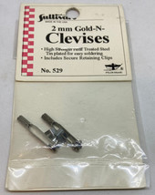 Vintage Sullivan No. 529 2 mm Gold-N-Clevises RC Parts - $2.99