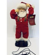 Jingle Bell Rock Santa without Box Doesn&#39;t Work Makes Noise When Plugged... - $29.58