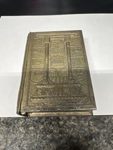Vintage Judaism Religious Book In Metal Case Printed In Israel Preowned. - £35.39 GBP