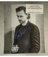 Tom Hiddleston Hand Signed Autograph 8x10 Photo - $145.00