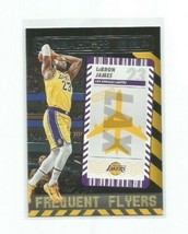 Lebron James (Los Angeles Lakers) 2021-22 Panini Hoops Frequent Flyers Insert 13 - £4.01 GBP