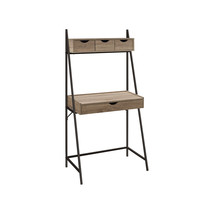 Monarch Specialties 32 x 19 x 61.25 in. Computer Desk - Dark Taupe - Bla... - $293.31