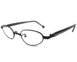 Vintage la Eyeworks Eyeglasses Frames RAY 502 Black Gray Round 45-20-125 - £55.18 GBP