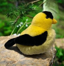 NWT Wild Republic Audubon Bird Plush American Goldfinch Plays Bird Song Yellow - $11.87