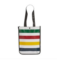 Hudson Bay Company Stripes Lunch Bag Tote Small: 9&quot;W x 11.8&quot;H x 4.5&quot;DNEW  - $21.47