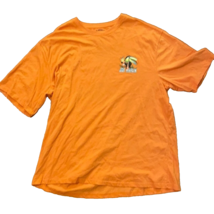 Joe Marlin Orange Cotton Mai Tai Toucan T-Shirt Mens Plus Size 4XL Beach Travel - £8.68 GBP