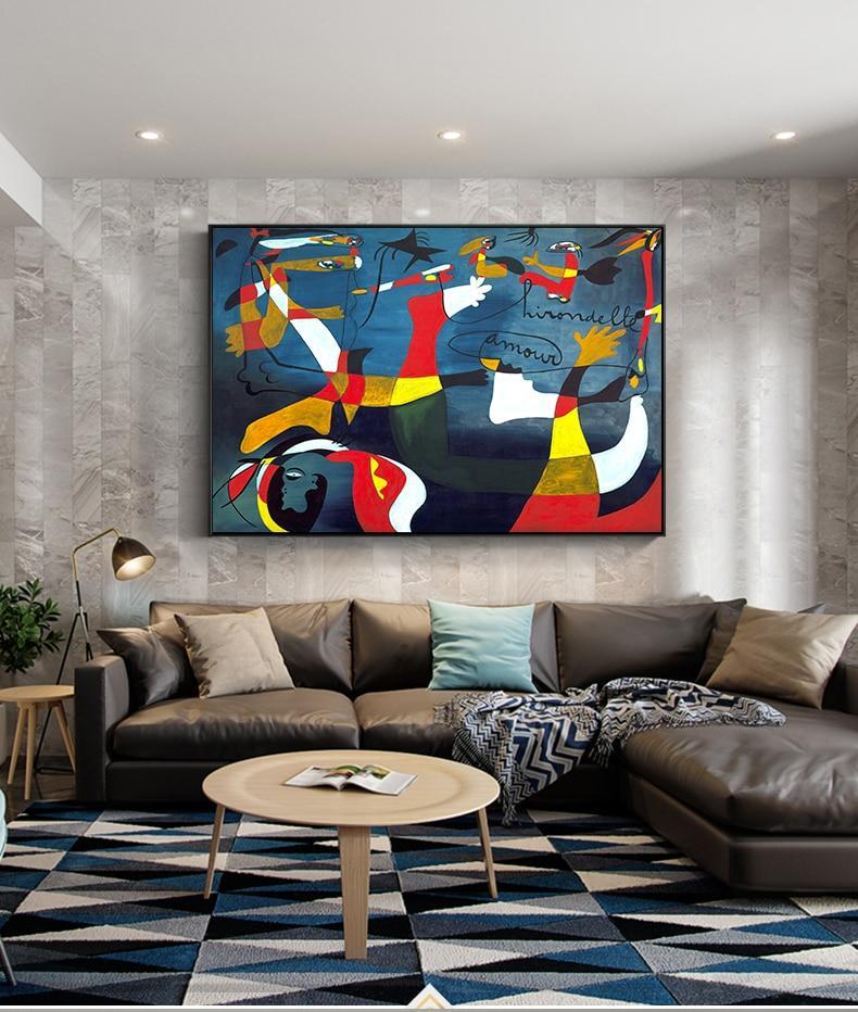 HQ Canvas Print Famous Picasso Abstract Oil Painting Wall Art