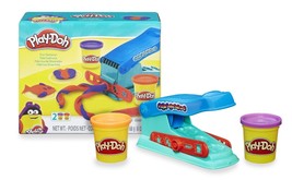 Hasbro Play-Doh Fun Factory Squeeze Toy Shapes 2 Various Play-Doh Colors - £7.69 GBP