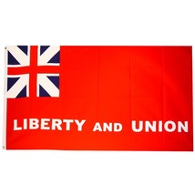 Tauntion Liberty And Union Flag with Grommets 3ft x 5ft - £12.81 GBP