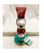 Peanuts Snoopy 8 1/2&quot; Drummer Nutcracker , Kurt Adler (2024), NEW w/Tags - $450.65 MXN