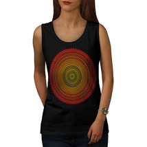 Wellcoda Mandala Art Round Graphic Womens Tank Top - £19.38 GBP+