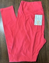 BRAND NEW LuLaRoe Tall &amp; Curvy (12-18) TC SOLID PINK Leggings VALENTINES - £25.37 GBP