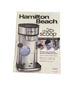 Hamilton Beach The Scoop Single Serve Coffee Maker Stainless Steel 49981... - £31.45 GBP