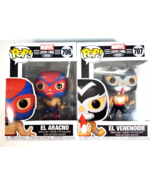 Funko Marvel Collector Corps Exclusive Lot Of 2 Lucha Libre Pops Brand New - $22.76