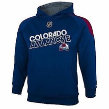 Reebok Colorado Avalanche Performance Hoodie Sweatshirt Nwt Youth 8 Or 14/16 - £16.31 GBP