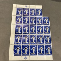 U.N. 1967,NEW YORK #166, DEFINITIVE, MNH, INSC. BLK/ One Missing - $1.97