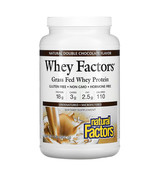 Natural Factors, 100% Natural Whey Protein, Double Chocolate, 32 Ounces - $70.93 CAD