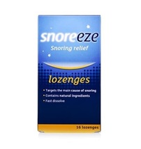 SNOREEZE anti-snoring lozenges, 16 pcs - £23.88 GBP