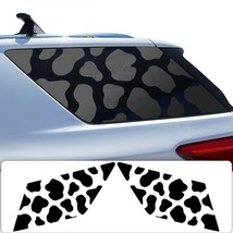 Fits 2018-2022 Chevy Traverse Animal Cow Spots Print Rear Window Decal Sticker - £31.26 GBP