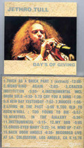 Jethro Tull - Days Of Giving  ( Highland )( Los Angeles . CA . USA . August 15th - £18.33 GBP