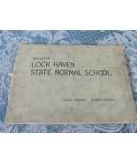 Rare 1894 Bulletin State Normal School Lock Haven PA - $128.66 CAD