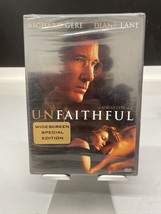 Unfaithful (DVD, 2002 Widescreen)Richard Gere Diane Lane Thriller movie film NEW - £6.28 GBP