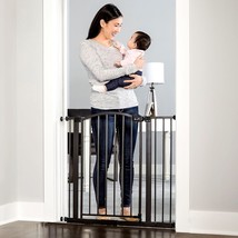 Easy Step Arched D cor Walk Thru Baby Gate Includes 4 Inch Extension Kit... - $92.93